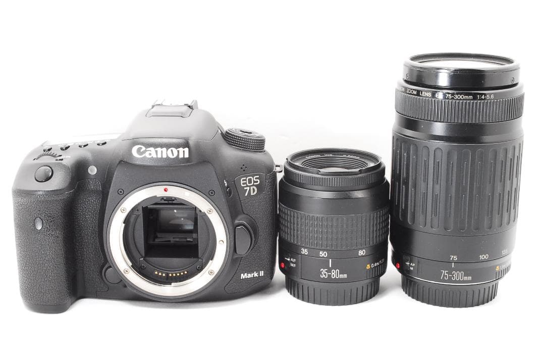 Canon EOS 7D mark II ダブルレンズセット 初心者～プロまで！
