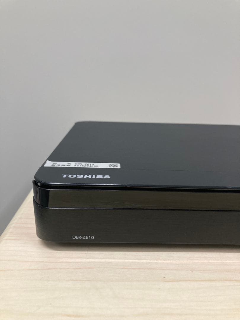 綺麗　TOSHIBA REGZA ブルーレイ　DBR-Z 610