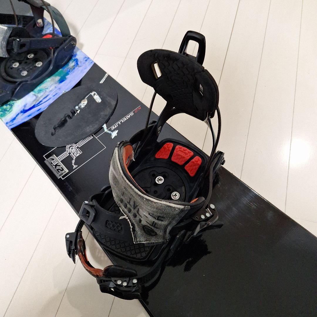 スノーボードセット　K2 149センチ　フローファイブSEハイブリッドMサイズ