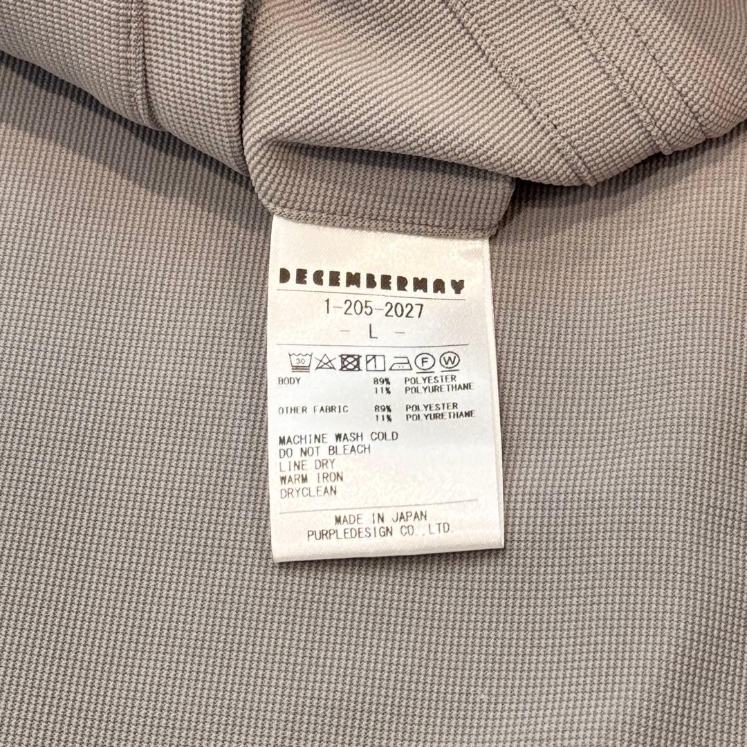 【新品未使用】DECEMBERMAYバイカラーゴルフパンツXL