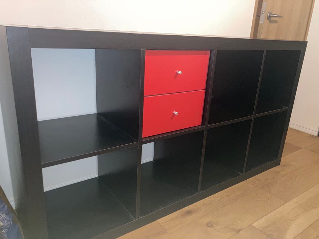 IKEA Expedit (現Kallax カラックス) ダークブラウン 送料込