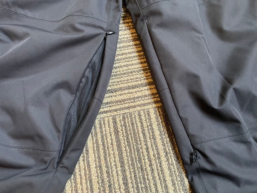 ROME SDS バギースノーボードパンツ XL 黒 パウダーガード付き