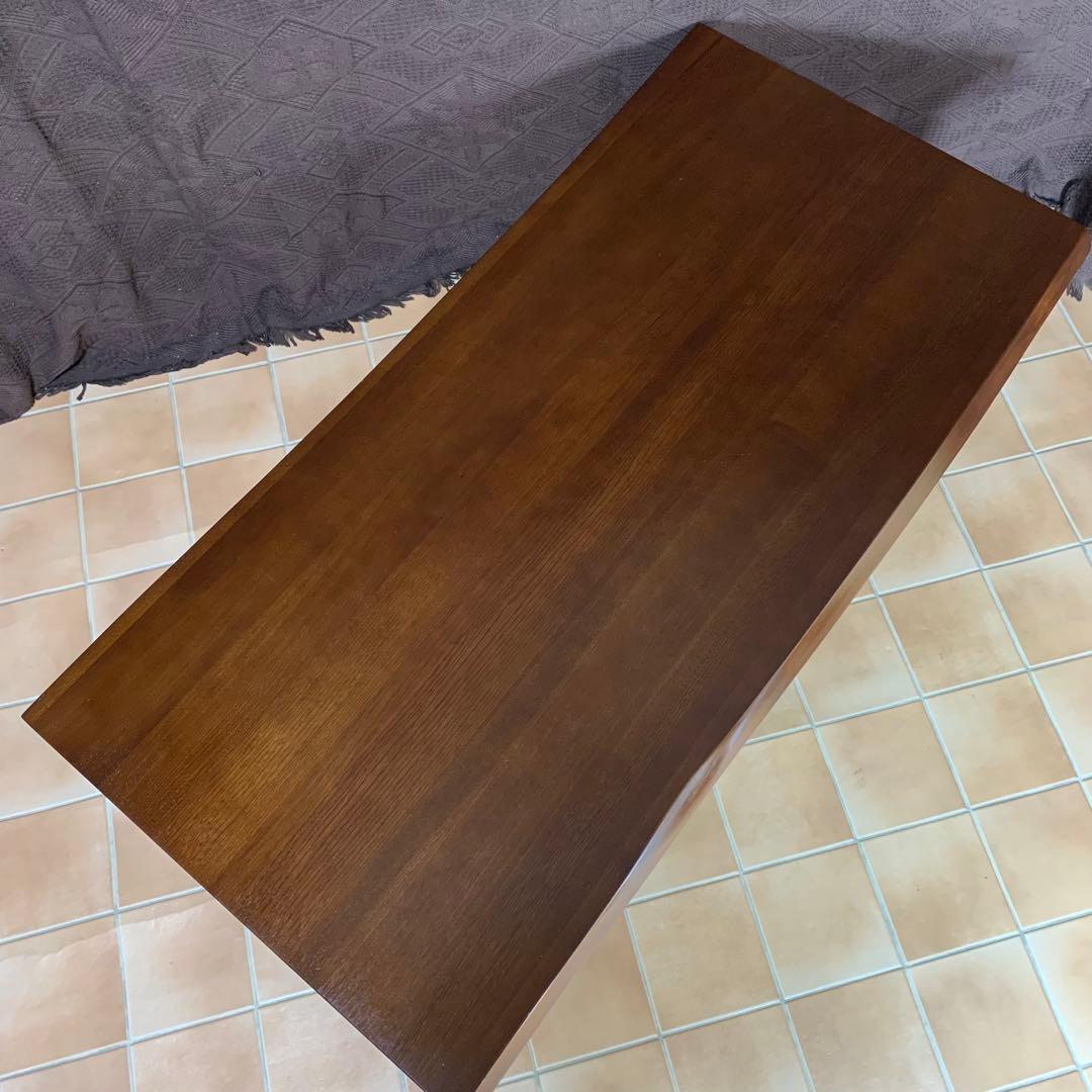 【自然耳付き】無垢材 ローテーブル コーヒーテーブル モダン 男前インテリア