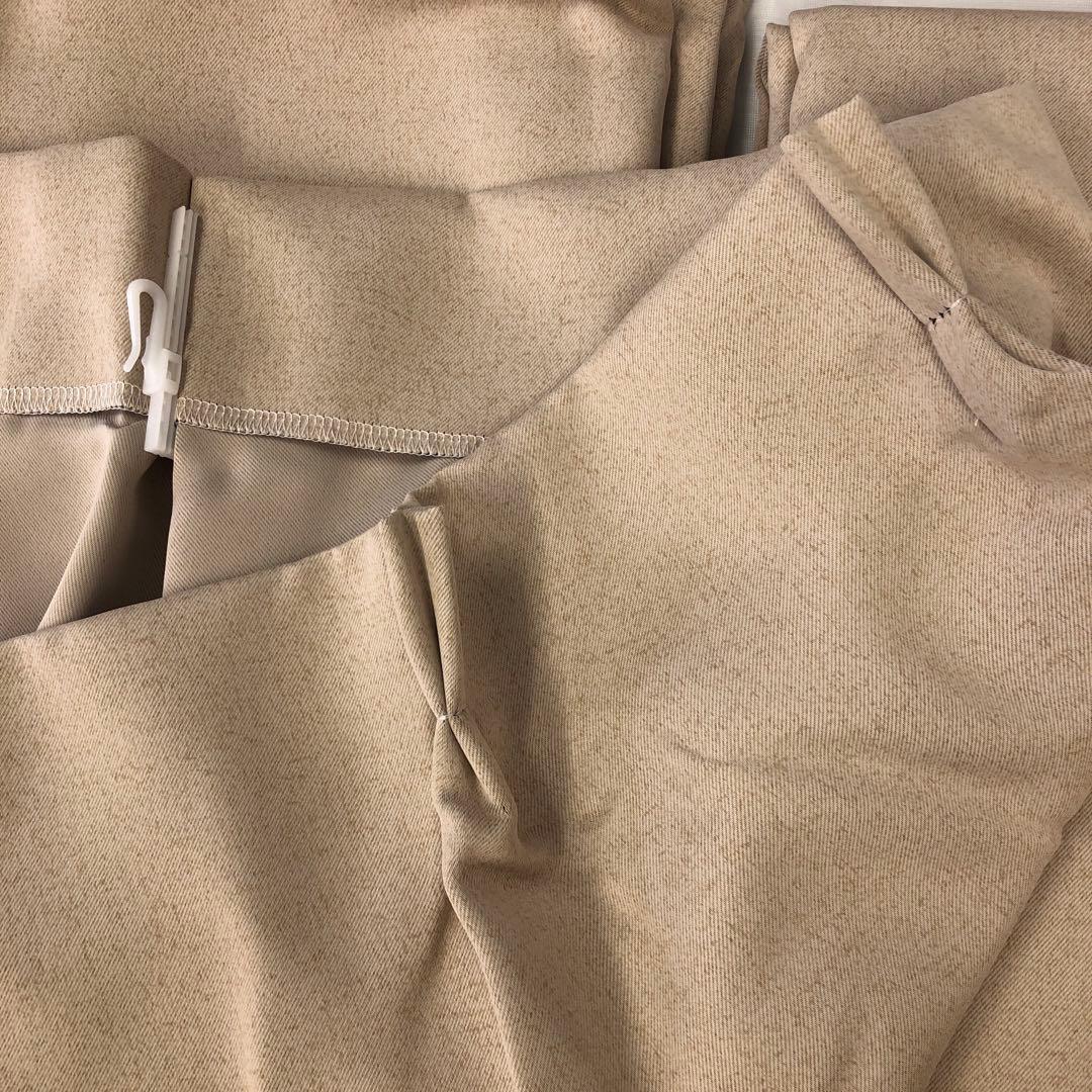 日本製遮光カーテン 遮光1級 ウォッシャブル 100×200の2枚組