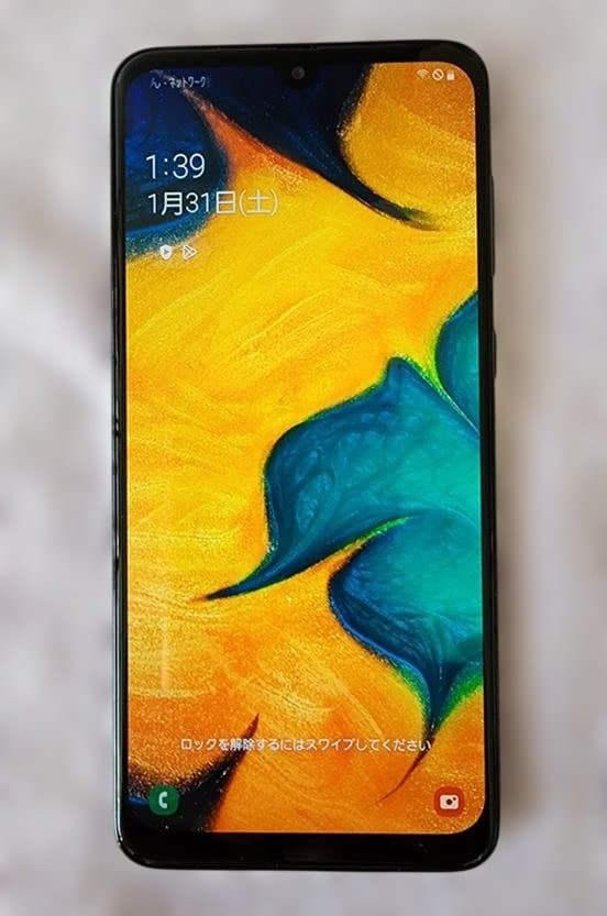 【美品】Galaxy A30 SIMフリー ガラスフィルム SDメモリ付き