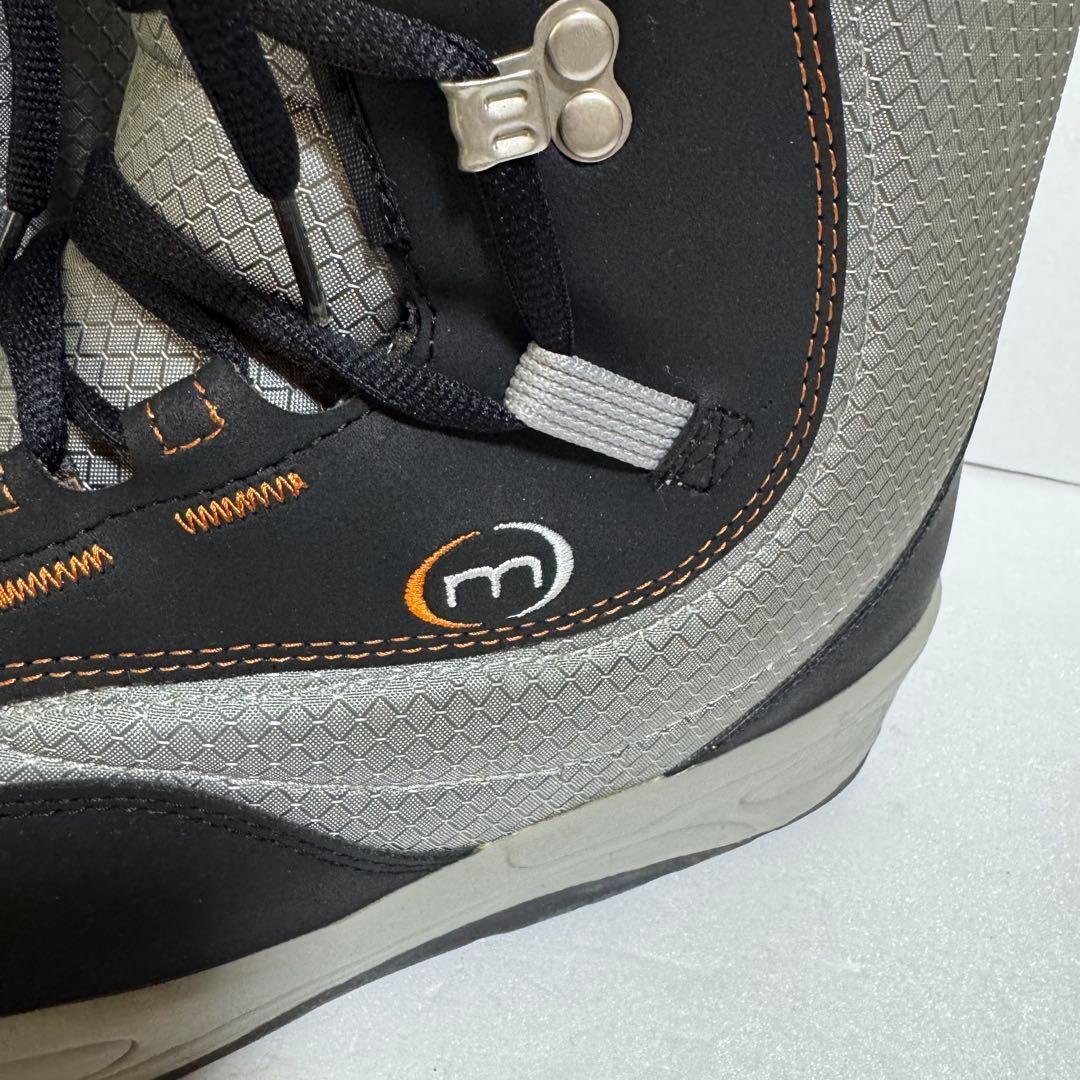 美品29cm スノーボードブーツ グレー/ブラック　初心者格安激安特価