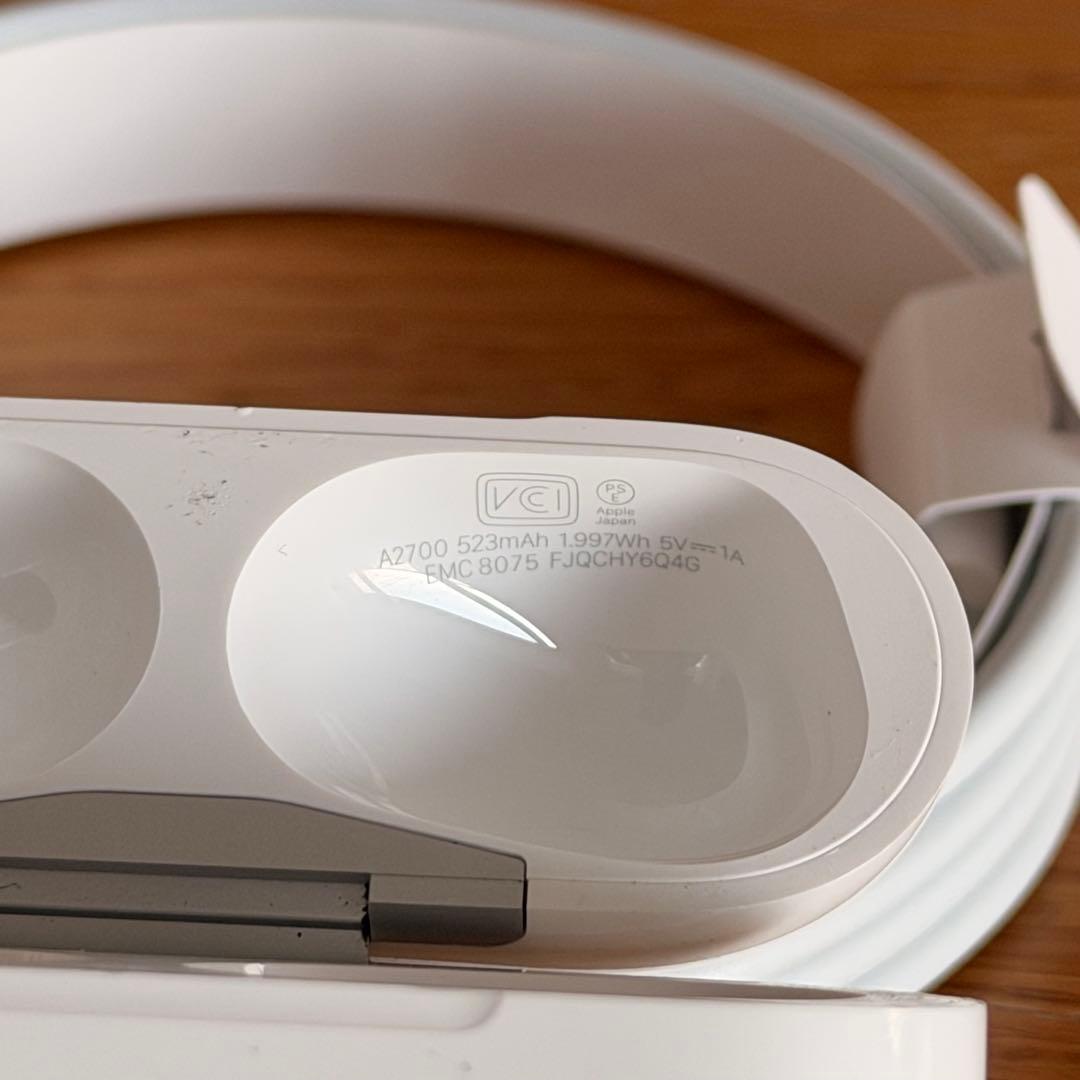 【美品】Apple AirPods pro2本体 ホワイト