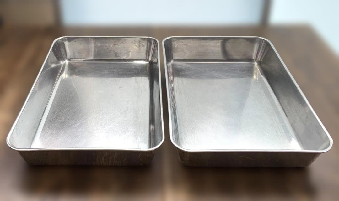 クローバー 18-8 角バット 6枚取×2・8枚取×2・10枚取×4 計8点