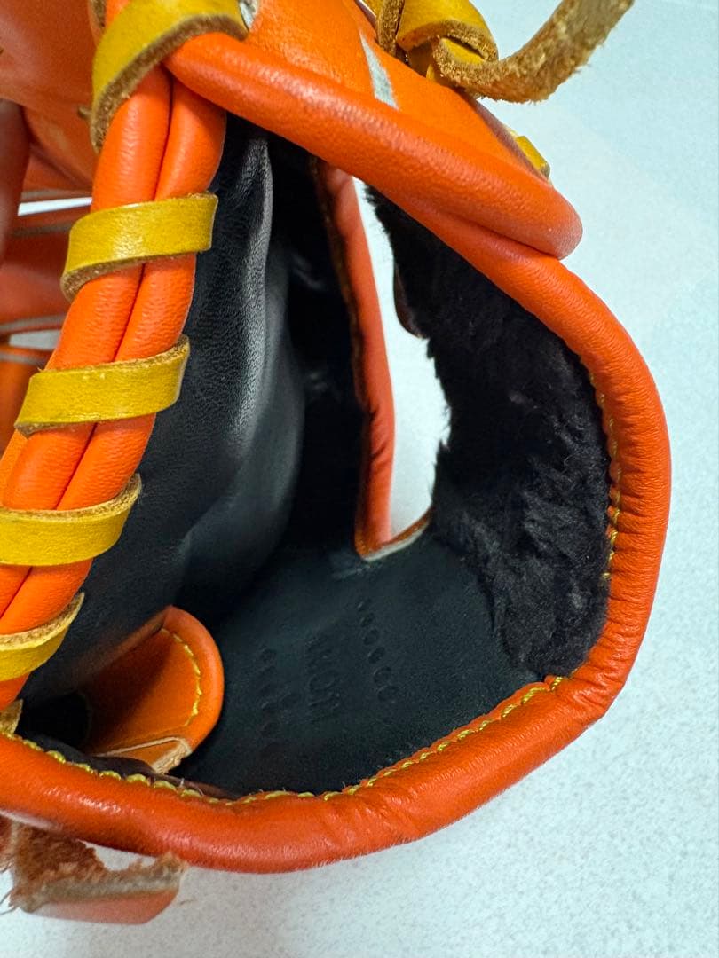 NIKE DIAMOND READY GATE 野球 グローブ 軟式　オレンジ