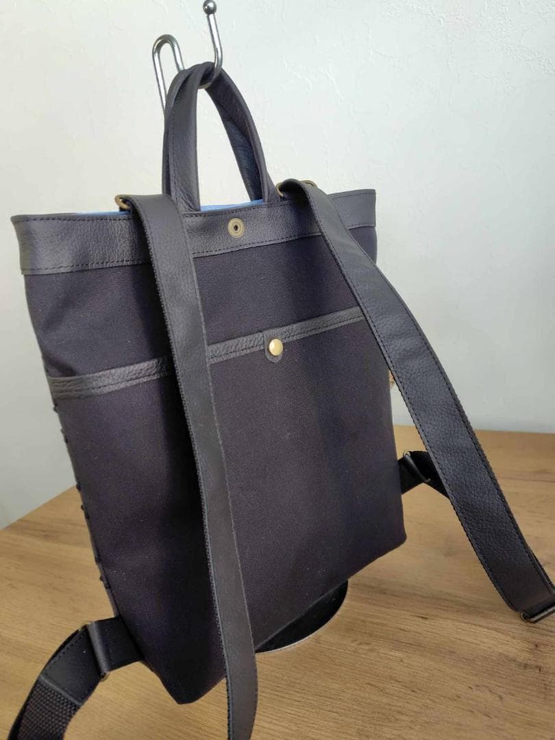 ミナペルホネン/thoroughbredサラブレットマスタード/牛革A4トートリ