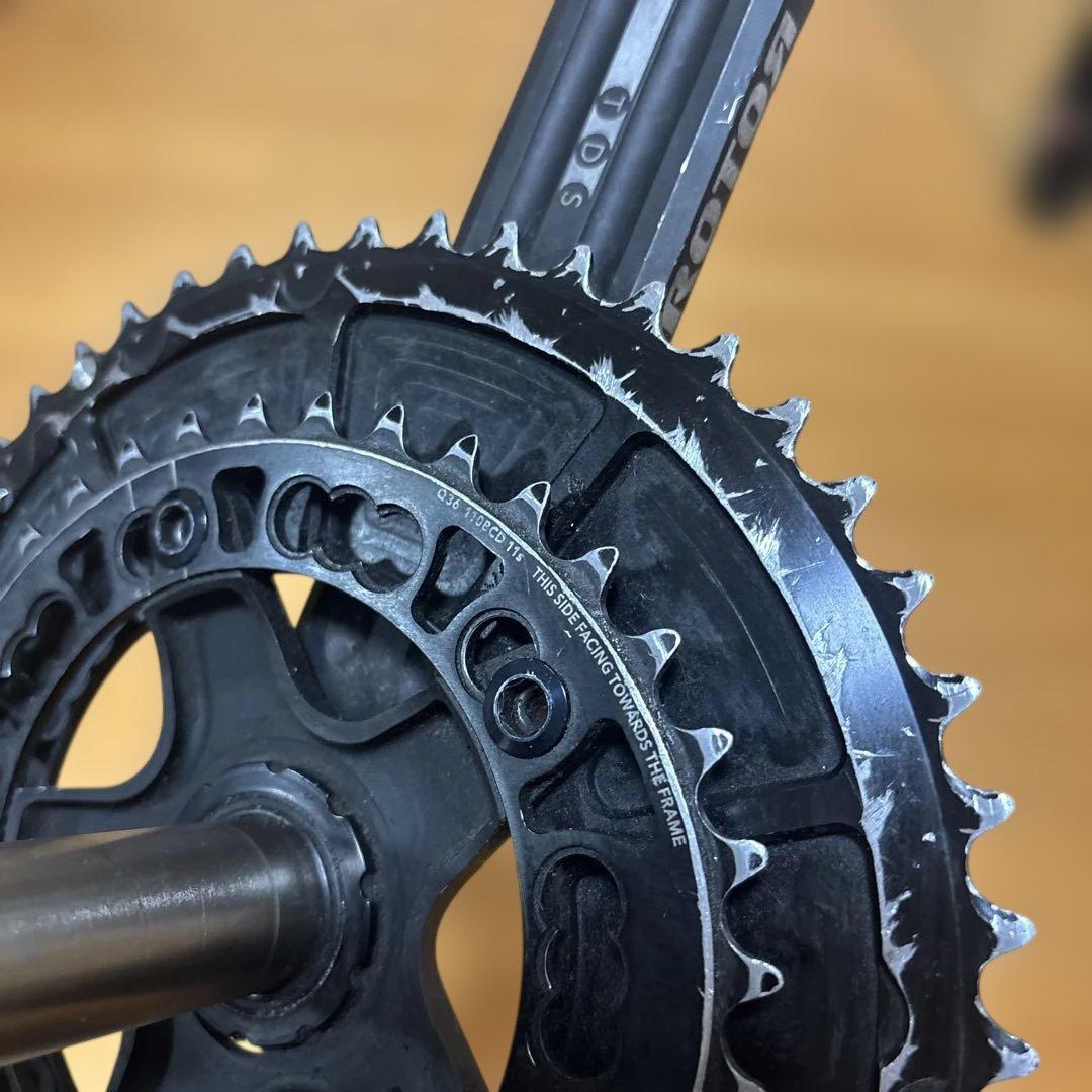 ROTOR 3DTDS 真円クランクセット シマノBB対応24mm軸