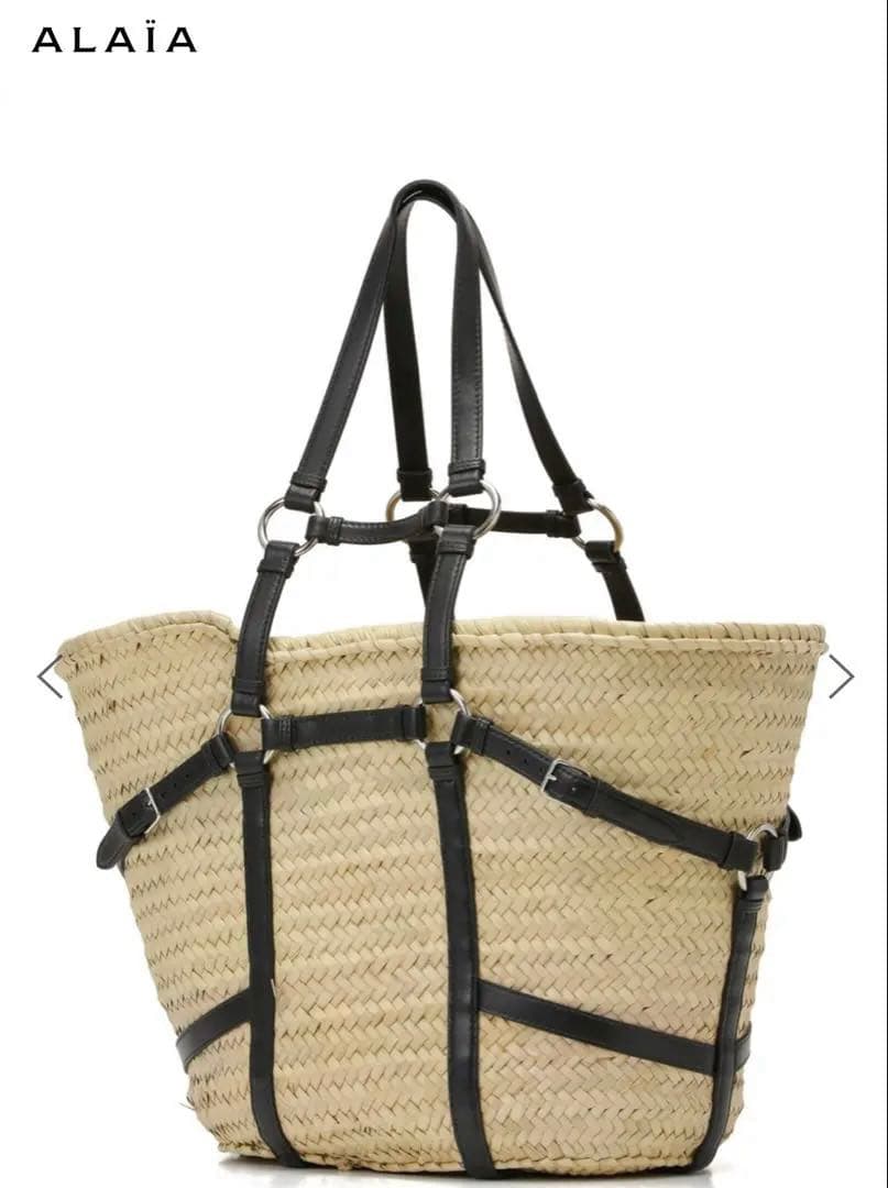 レア　新品未使用 定価15.5万 Alaia かごバッグ アラ イア　タグ付き
