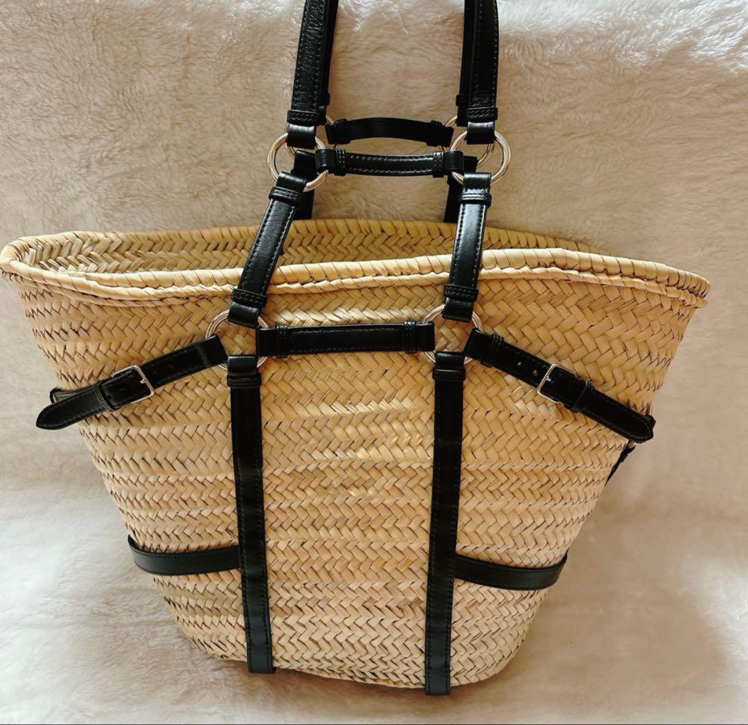 レア　新品未使用 定価15.5万 Alaia かごバッグ アラ イア　タグ付き