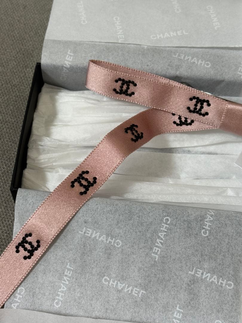 値下げ！新品未使用　シャネル　ボウ　バレッタ　リボン　ピンク　25B 最新作