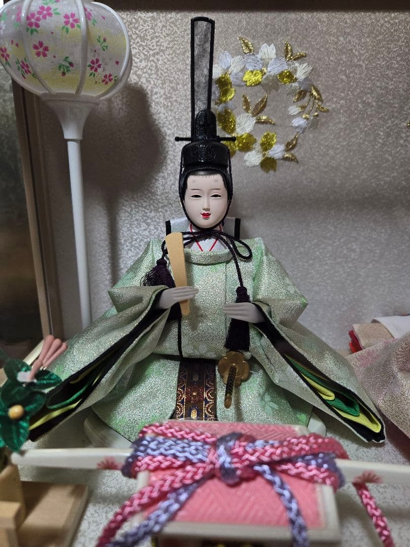 【一点限り】雛人形 ケース飾り　K34