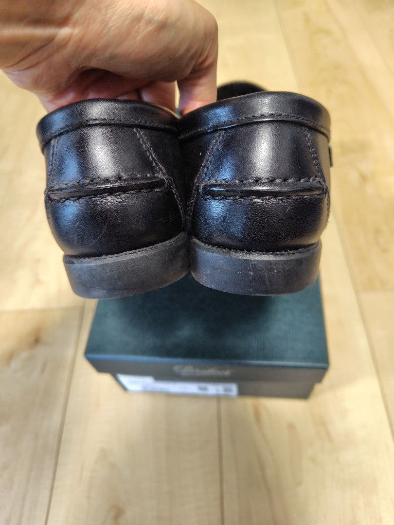 【Paraboot】　CORAUX レザー ローファー