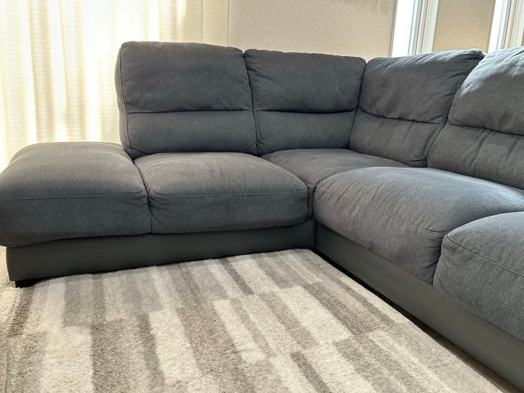 NITORI ニトリ 布張りカウチソファ