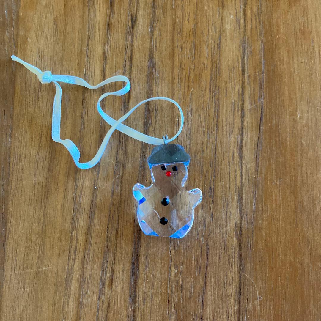 スワロフスキー　クリスマスオーナメント5点セット