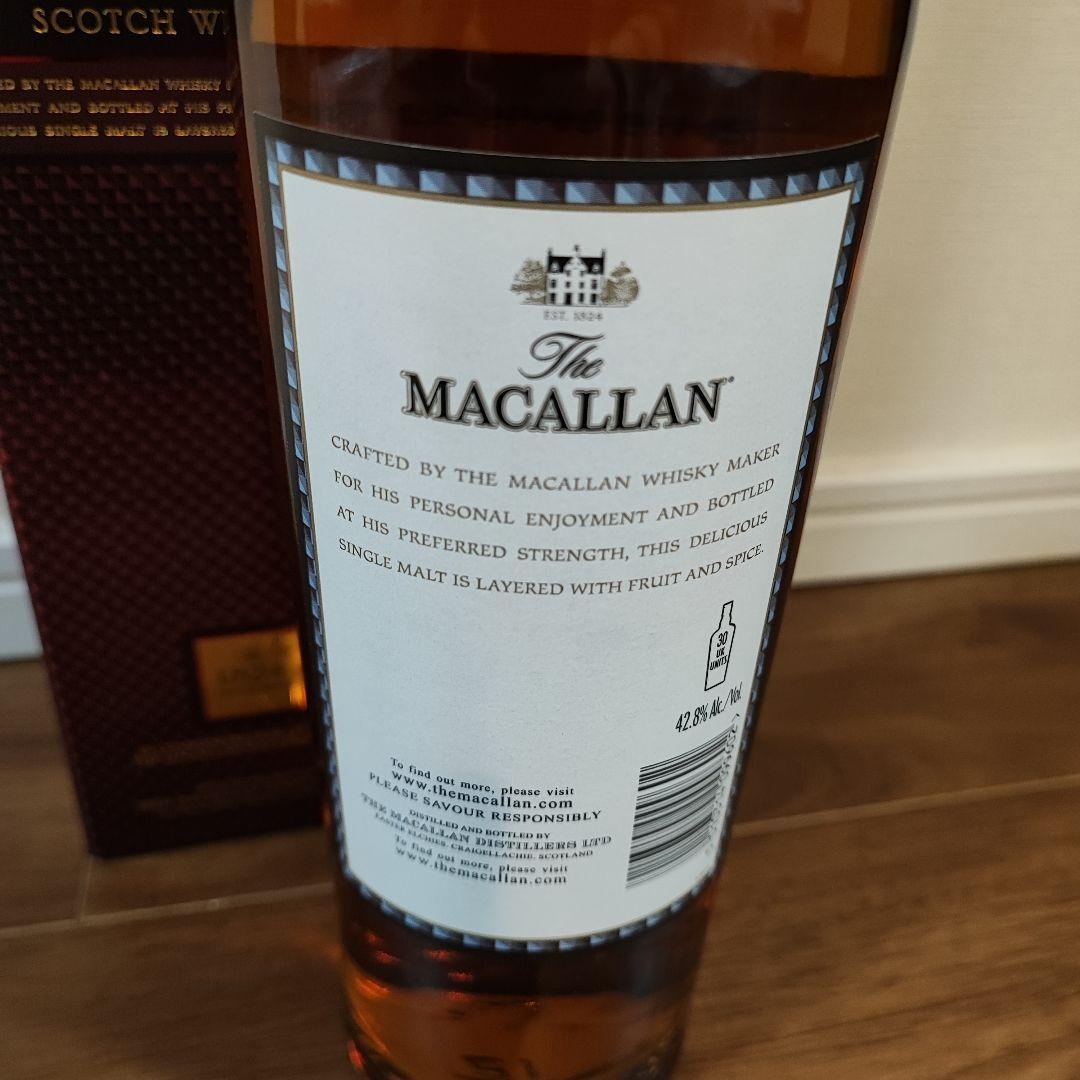 マッカラン メーカーズエディション　MAKERS EDITION　※ラベル剥がれ