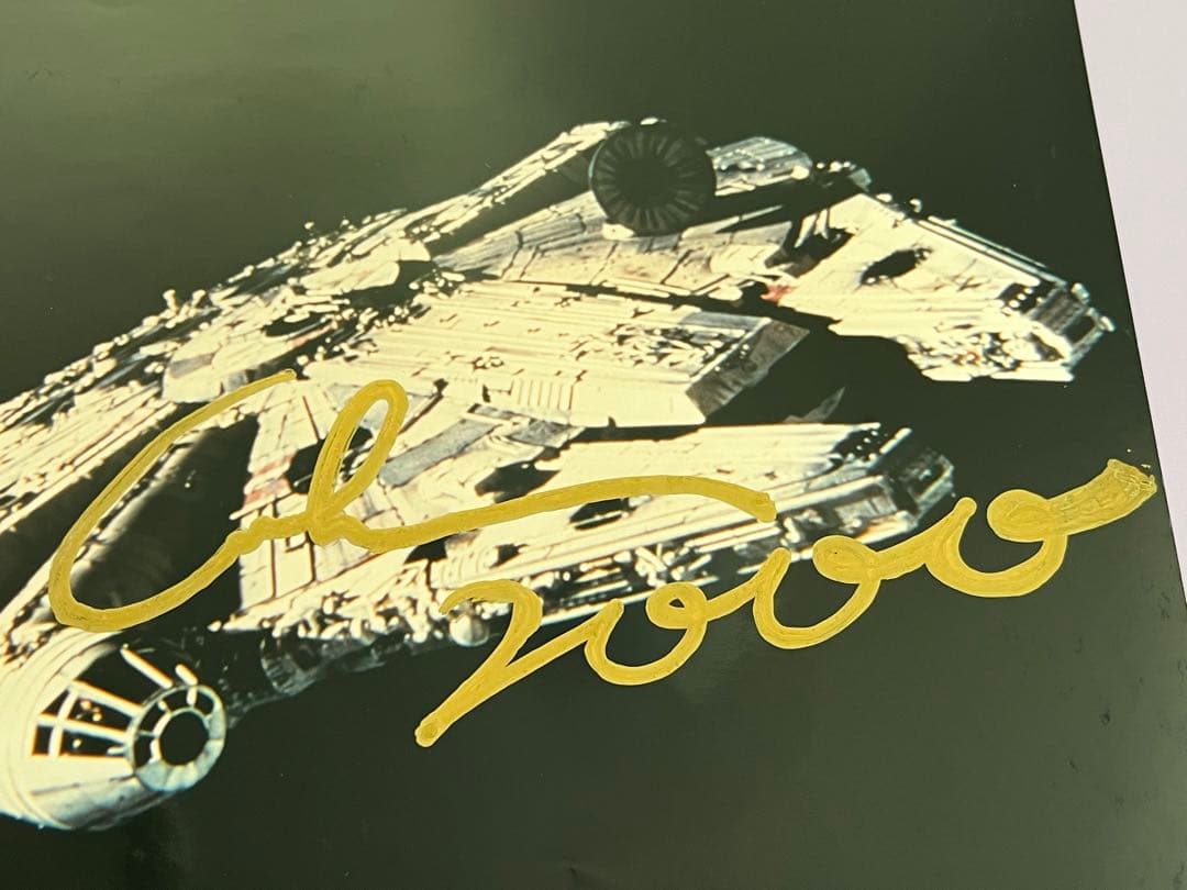 スターウォーズ　直筆サイン　監督　ジョージ・ルーカス氏