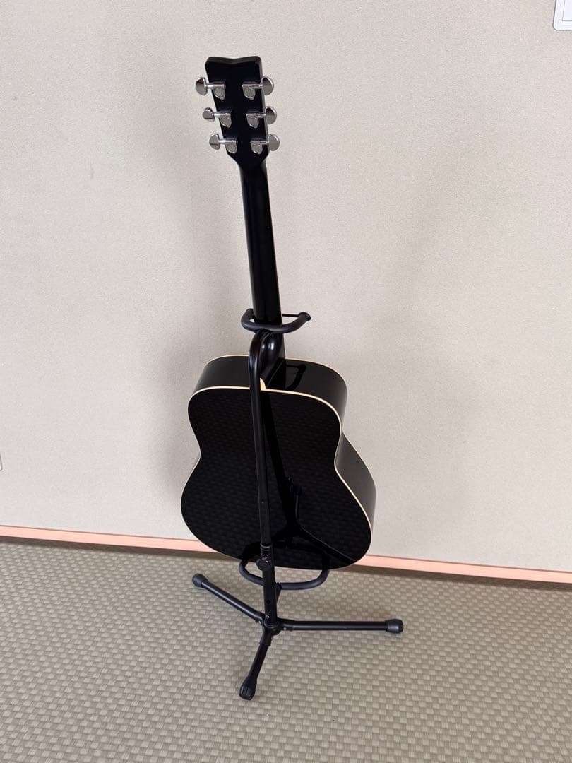 Yamaha FG720S ブラック アコースティックギター　スタンド付き