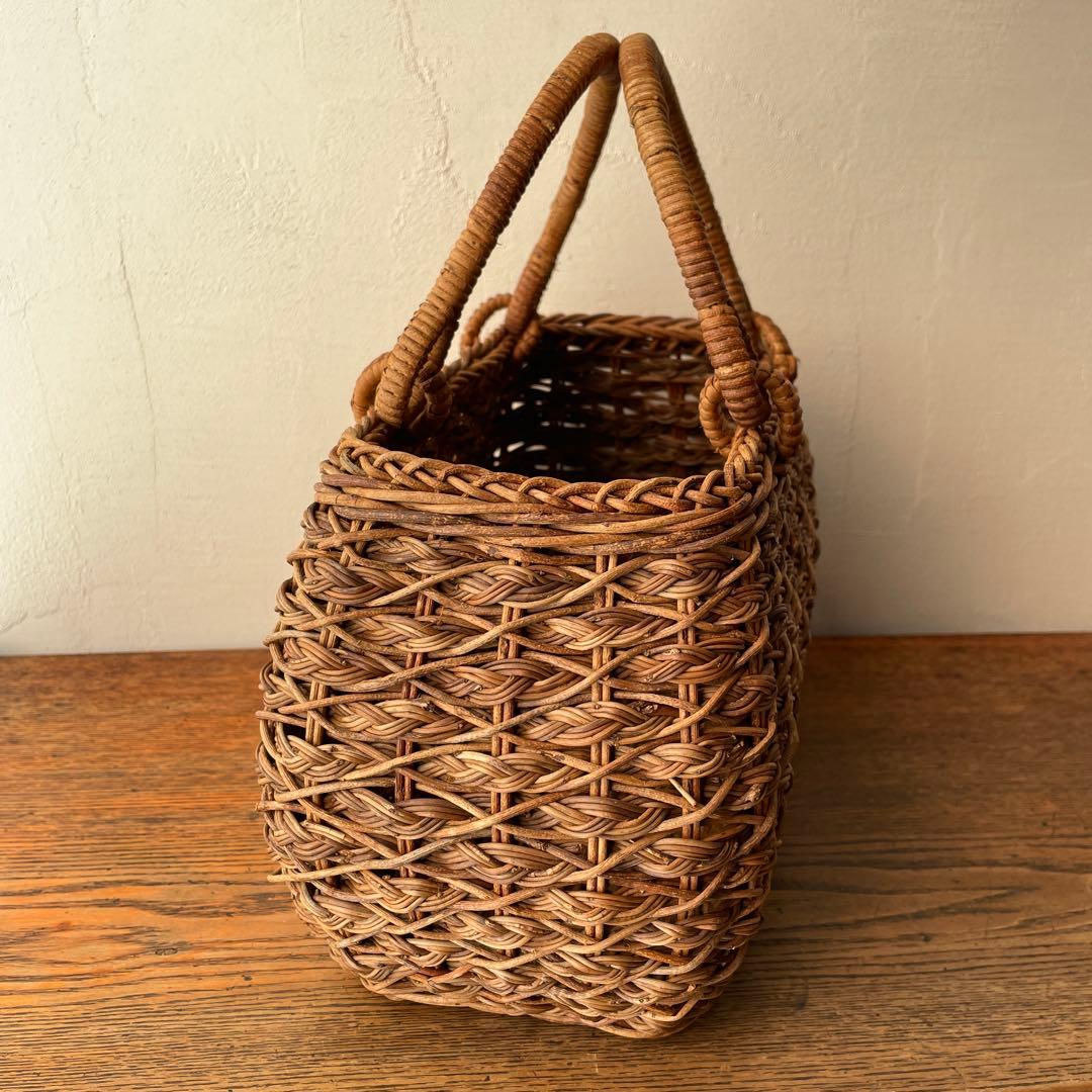あけび かごバッグ バスケット 手仕事 民芸