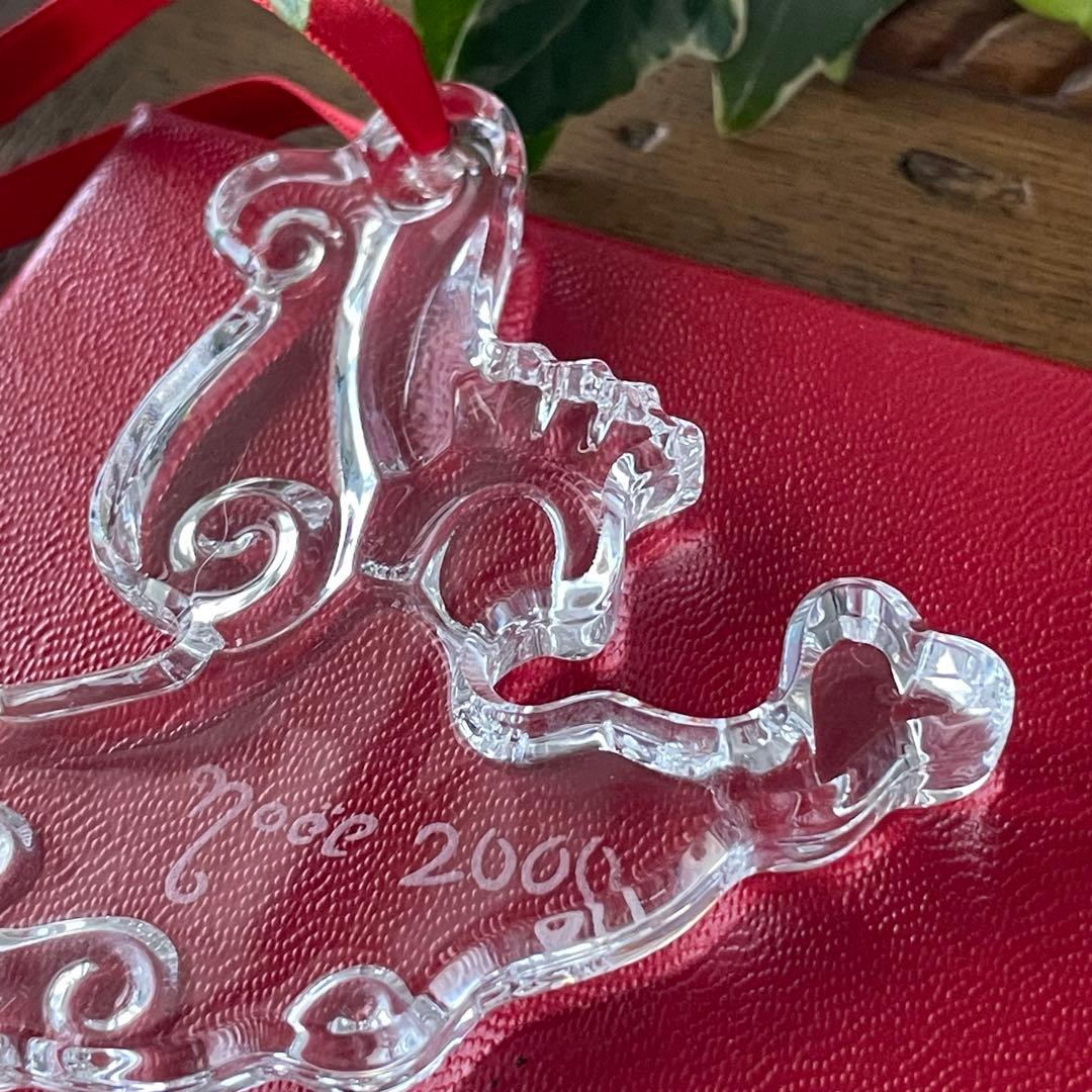 Baccarat バカラ 2000年 ノエル クリスマスオーナメント