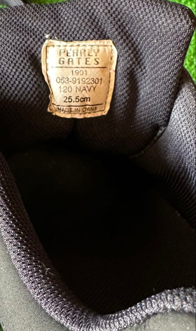 パーリーゲイツ　メンズ　ゴルフシューズ　25.5cm