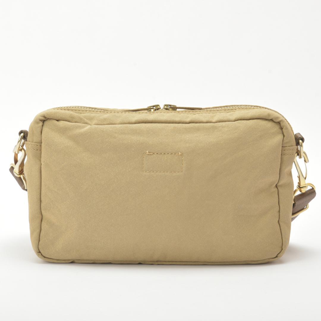未使用同様◇ポーター ドラフト ショルダーバッグ ナイロン ベージュ吉田カバン
