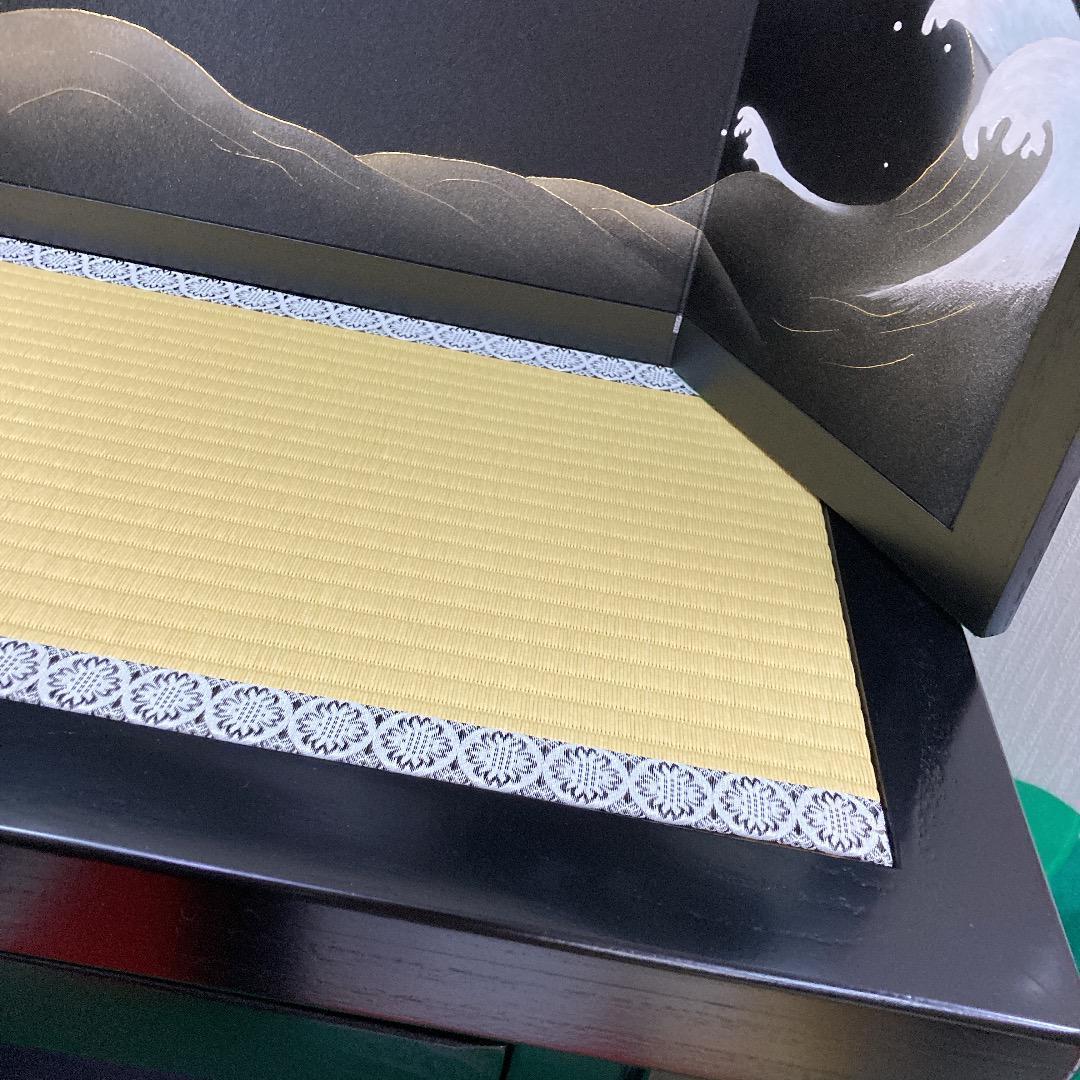 E38 高級桐　台巾70㎝位　五月人形鎧兜台　5月台屏風　五月兜　五月初節句