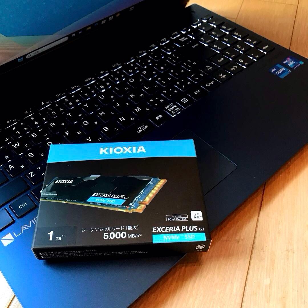 【ほぼ未使用】動作確認程度・美品N1585/EAL(新品M.2SSD 1TB)