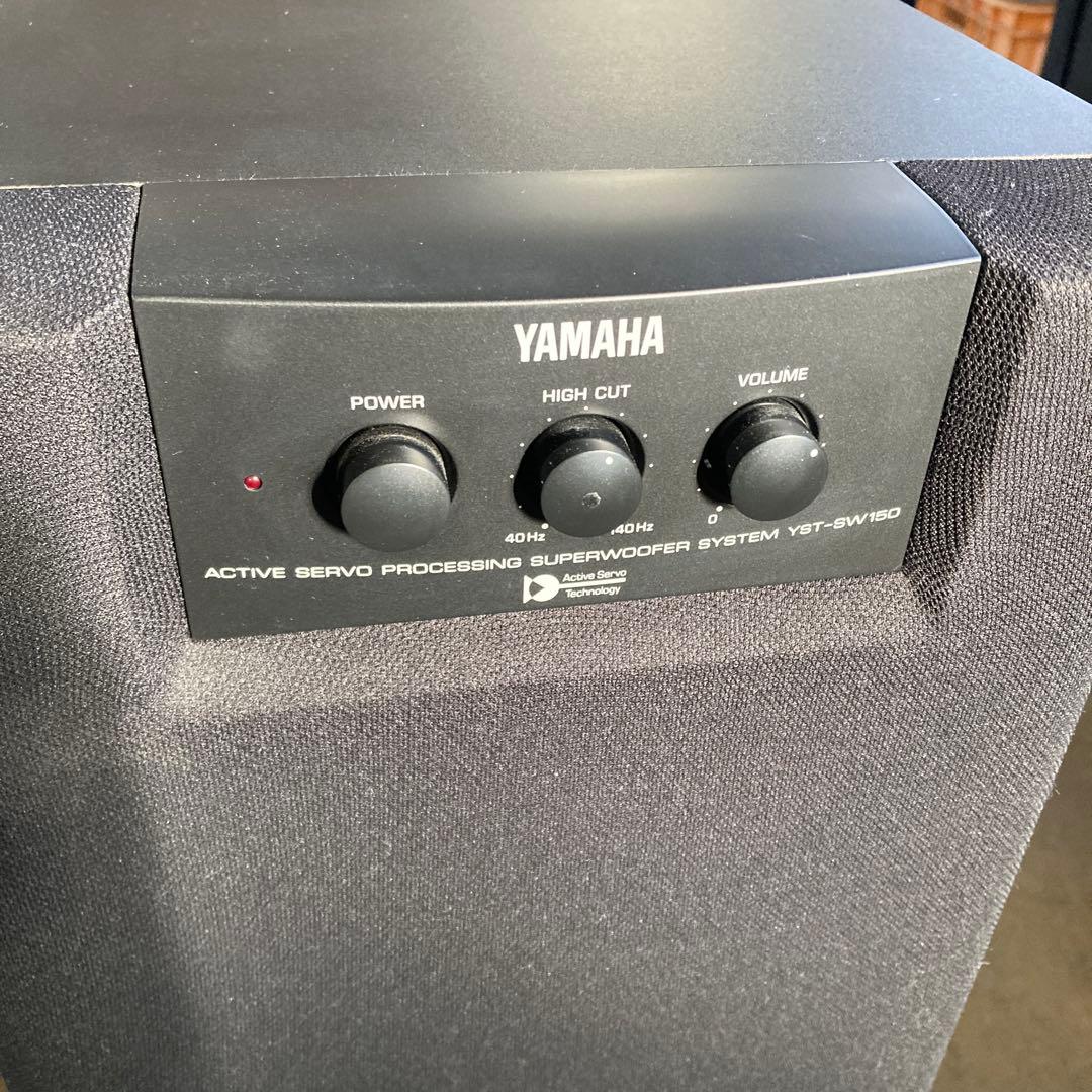 R*！様 YAMAHAヤマハ スーパーウーファーシステム YST-SW150 黒