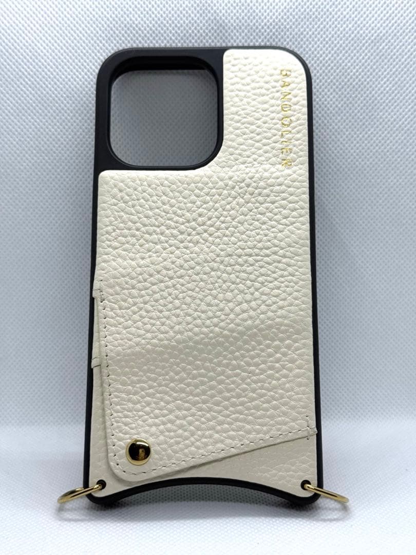 BANDOLIER バンドリヤー iPhone13pro ケース ホワイト
