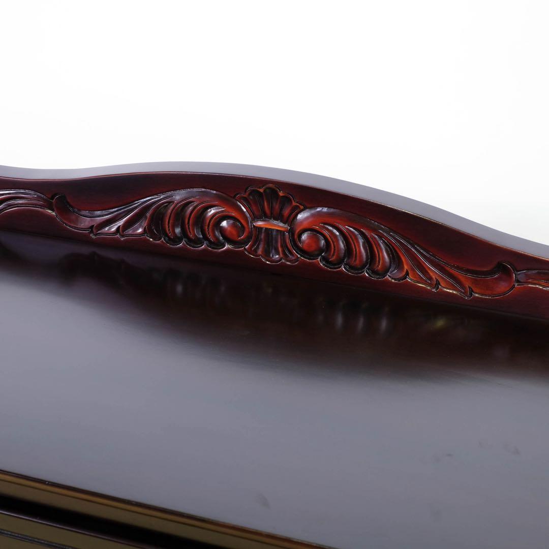 D新品 アンティーク調 キャビネット 110 リビング収納 本棚 食器棚 ボード