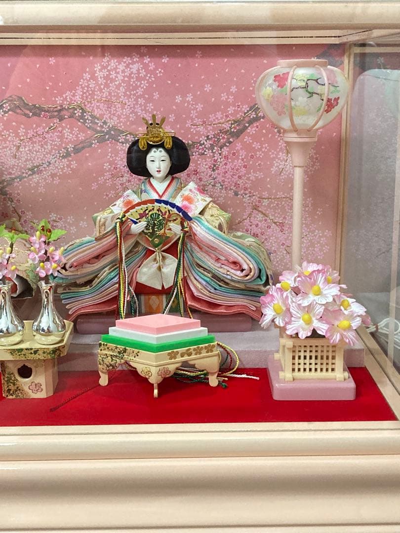 雛人形セット アクリルケース付き 佳月K-102