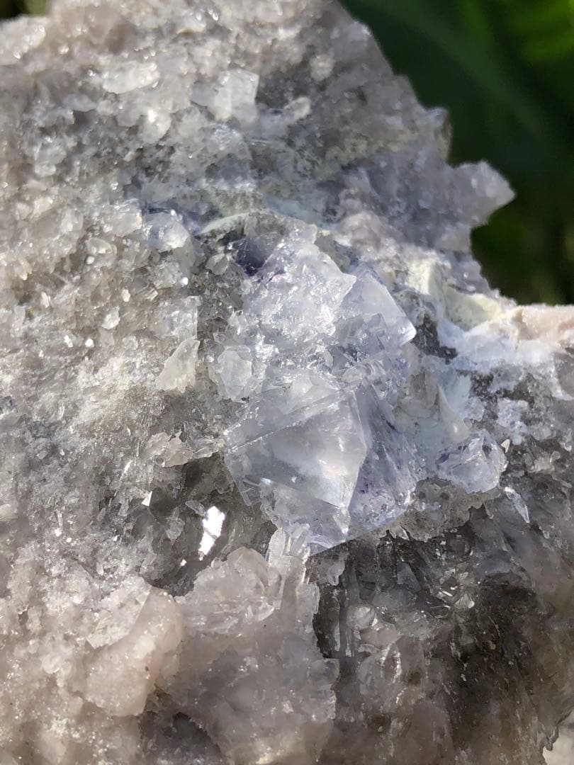 ❤️超レア　灰色　✳グレー　ファントム　クォーツ　キラキラ　水晶クラスター