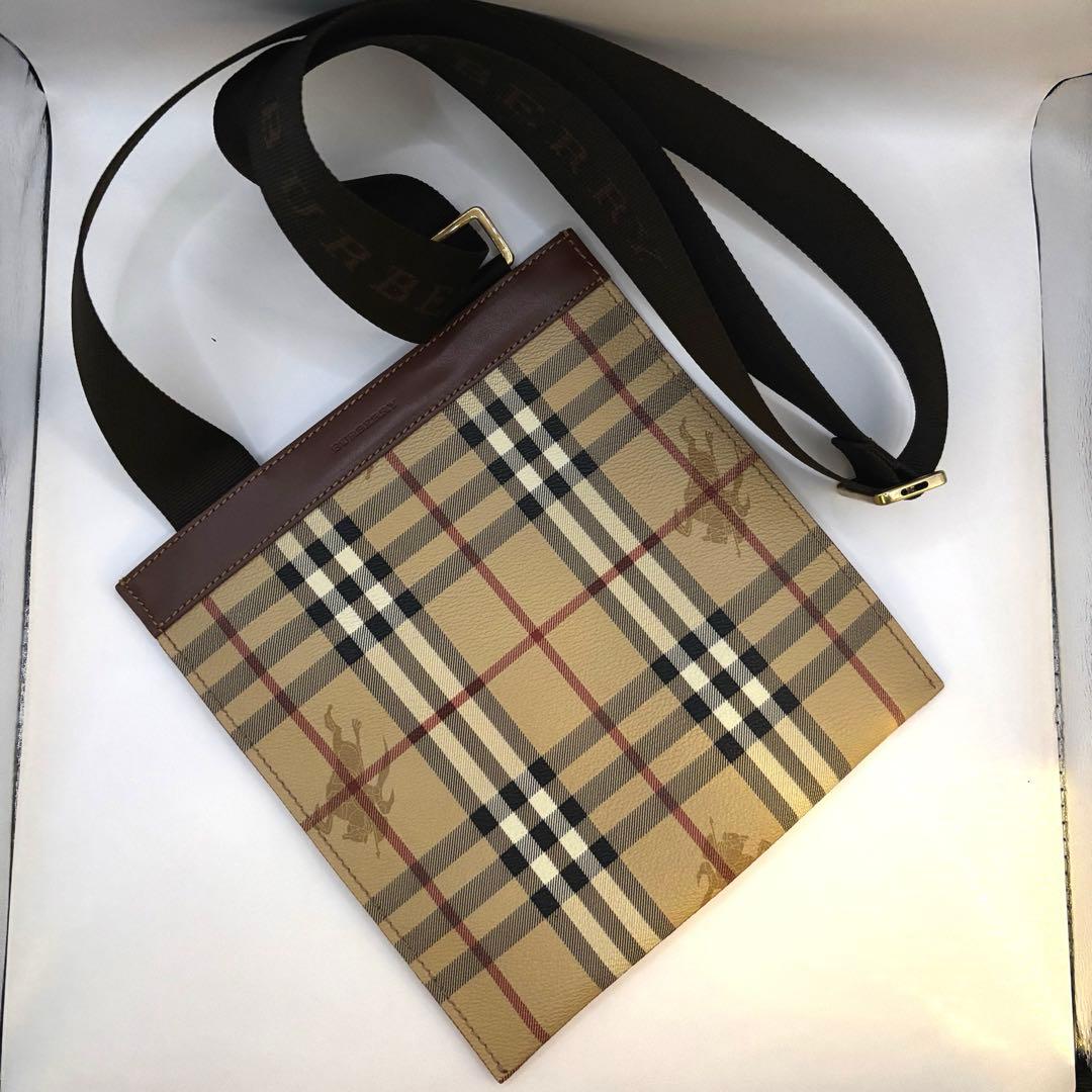 Burberry ショルダーバッグ　ノバチェック　バーバリー　Pre-Owned