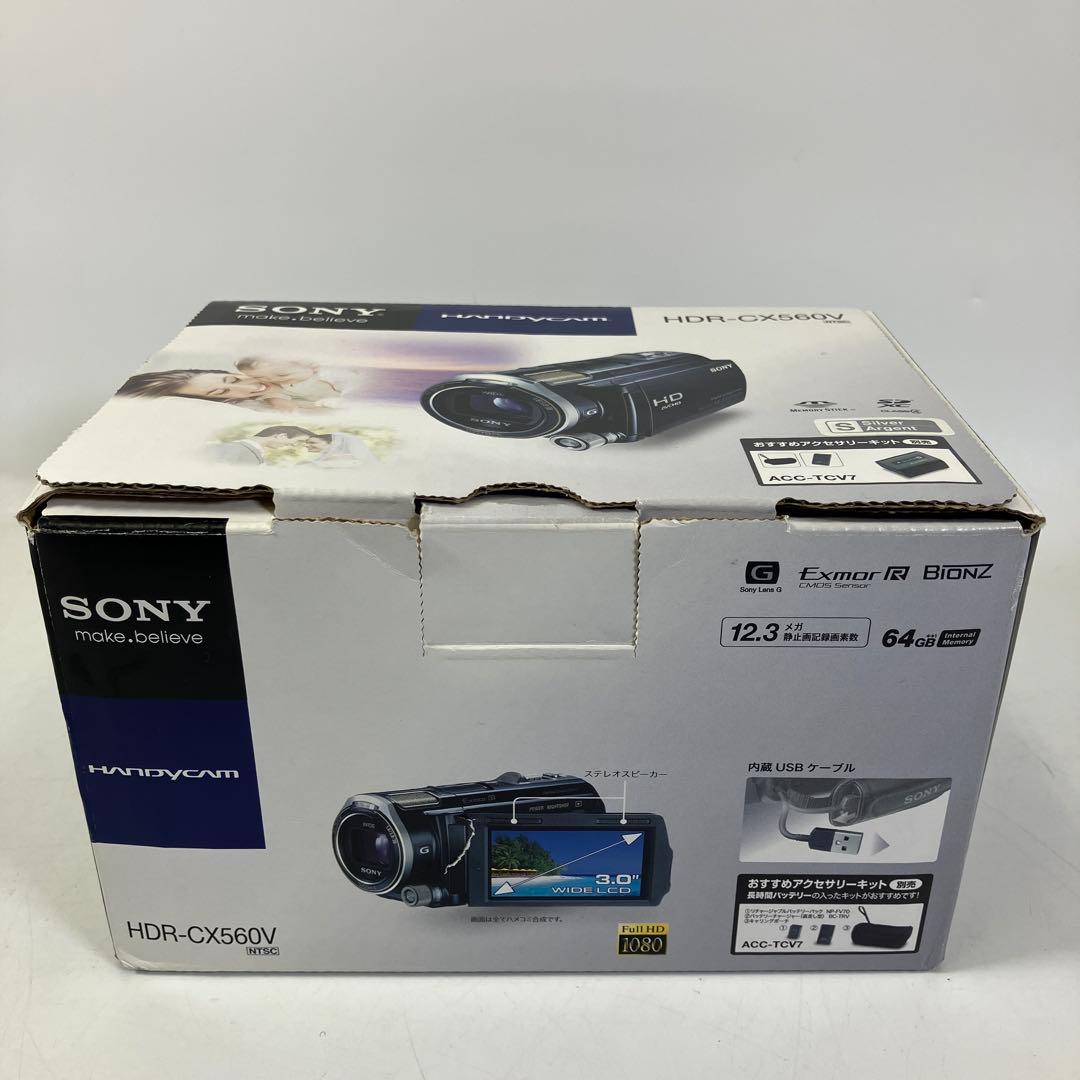 【美品・動作確認済】 SONY ソニー ハンディカム HDR-CX560V
