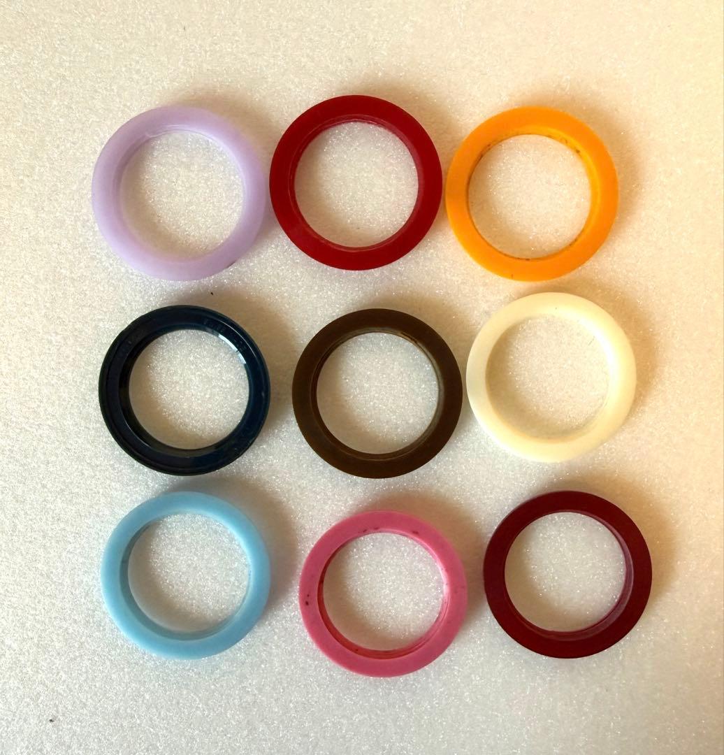 GUCCIグッチ チェンジベゼルリング マルチカラーセット