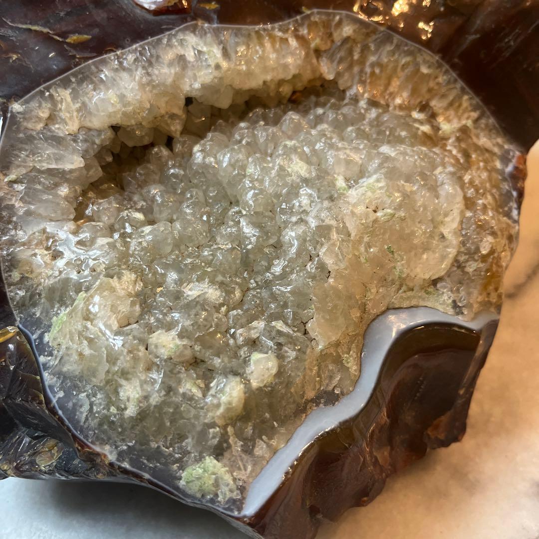 ⚠️注意‼️発送が特定の月末限定品　赤茶は魔を払う縁起の良い石　おすすめの古い原石