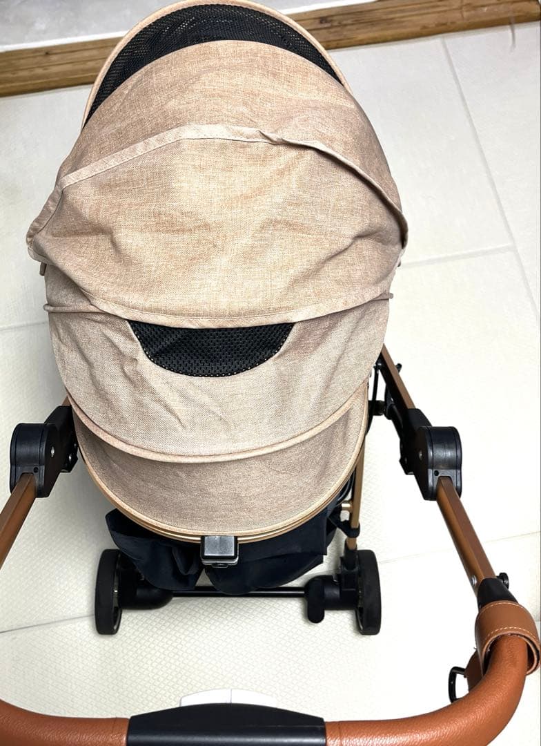 SKISOPGO 4輪ペットカートサスペンションあり