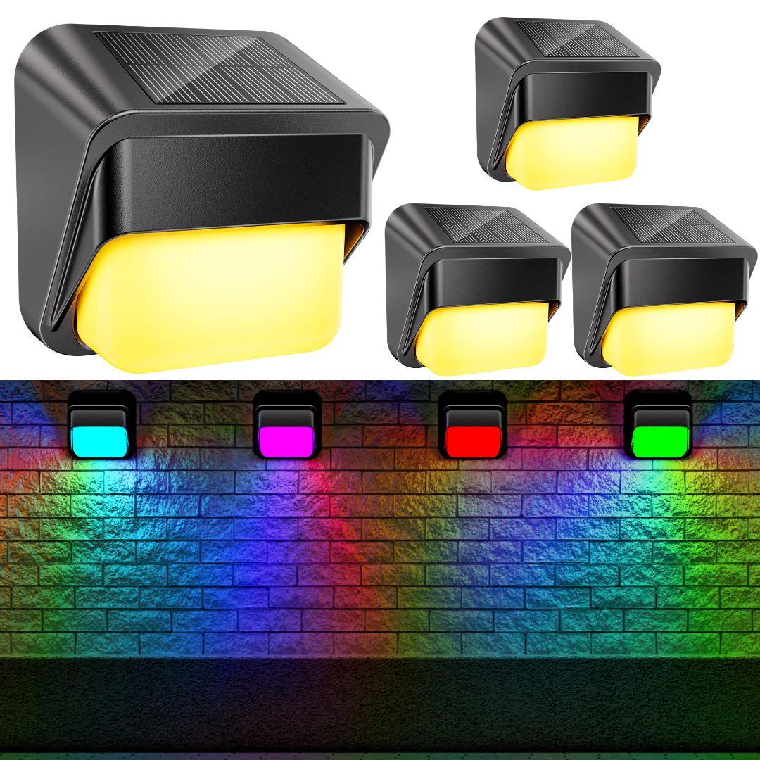 ソーラーライト ガーデン 屋外 イルミネーション 点灯モード変更可能