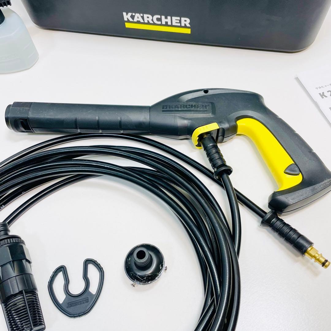 ケルヒャー 高圧洗浄機 K2 サイレント 専用BOX付 美品 付属品完備