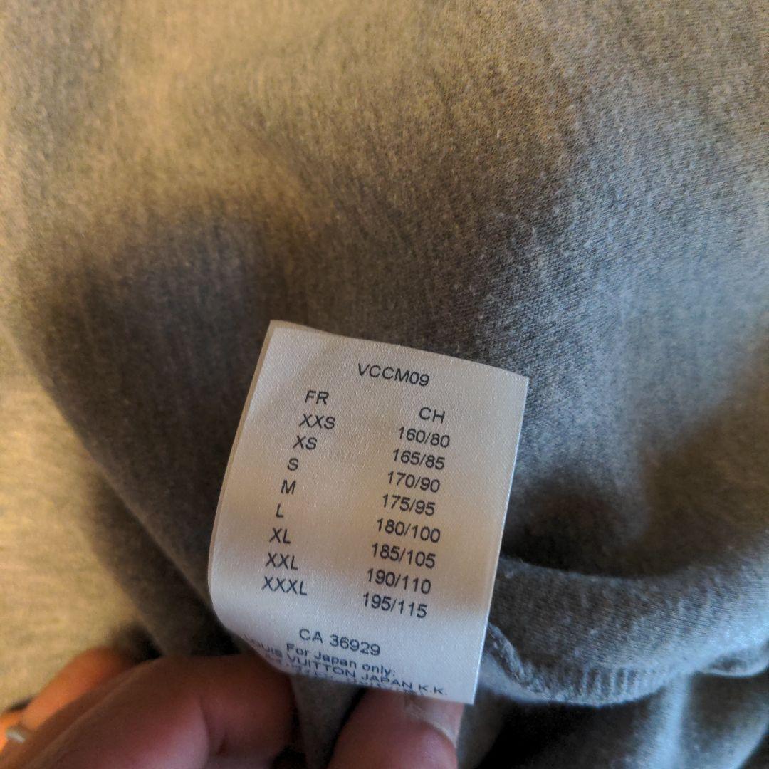 ルイヴィトン リフレクター スリーブロゴ スウェット M