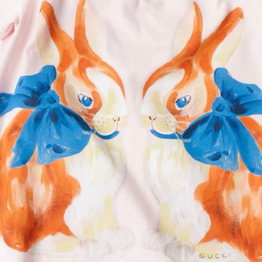 新品！GUCCI×ロンハーマンコラボ　Tシャツ サイズ10 ピンク