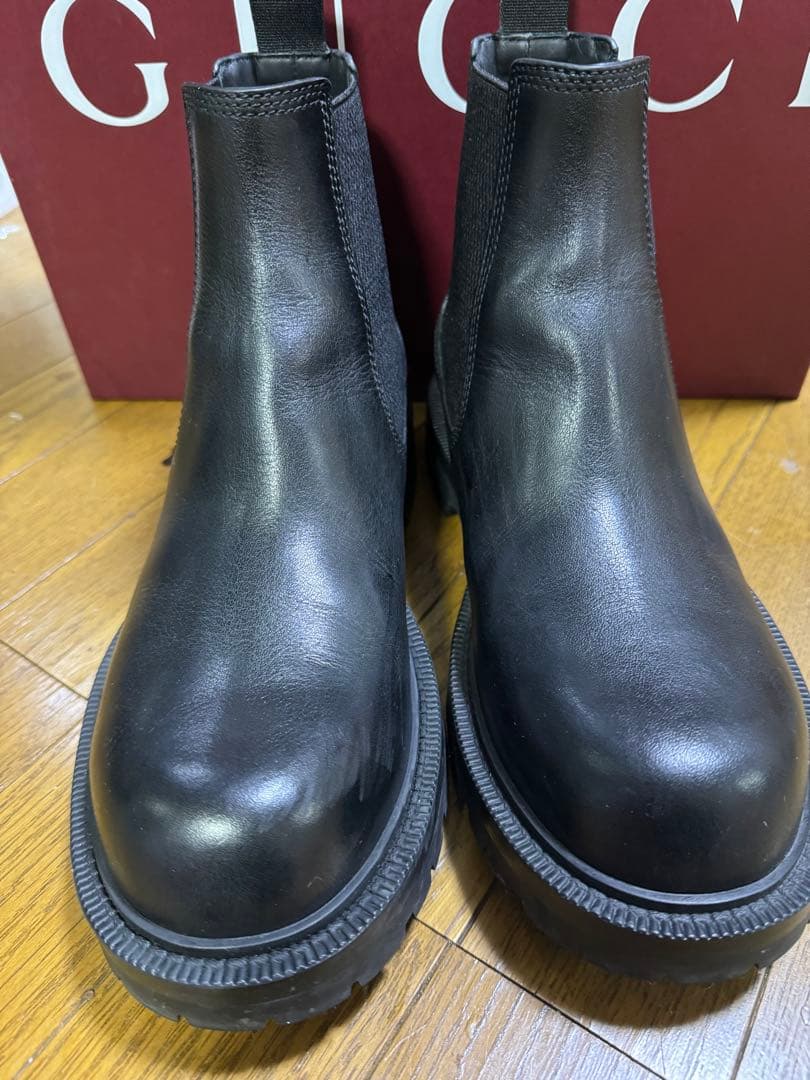 正規品　gucci グッチ　サイドゴアブーツ　26.5 27.0　サバト期
