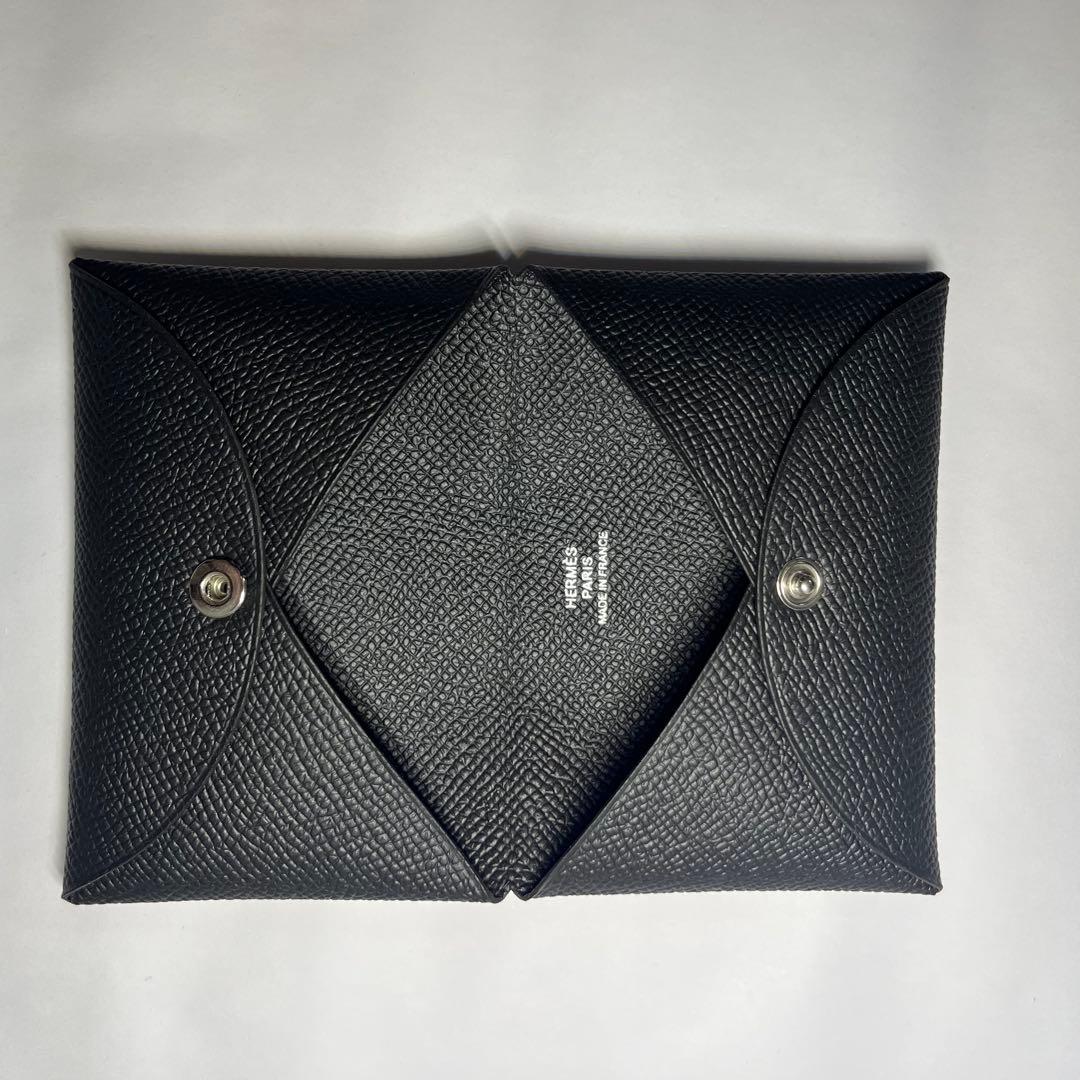 HERMES カルヴィ　カードケース　名刺入れ