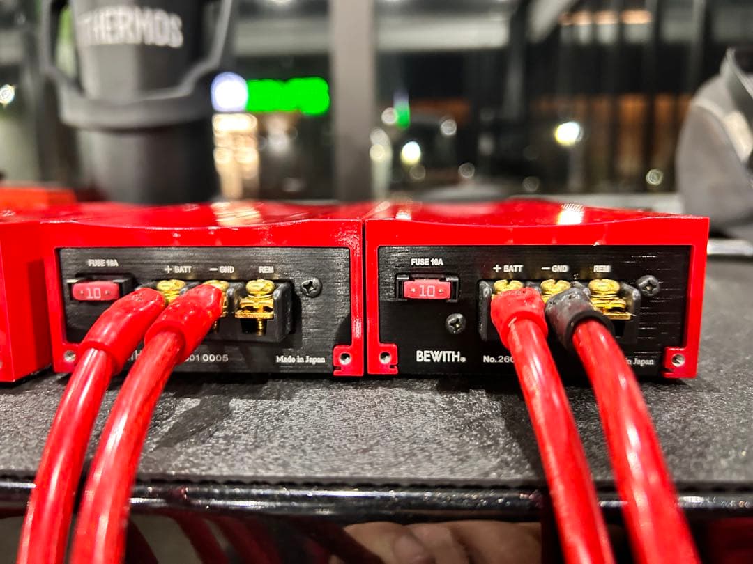 Bewith パワーアンプ Reference R107S Rosso