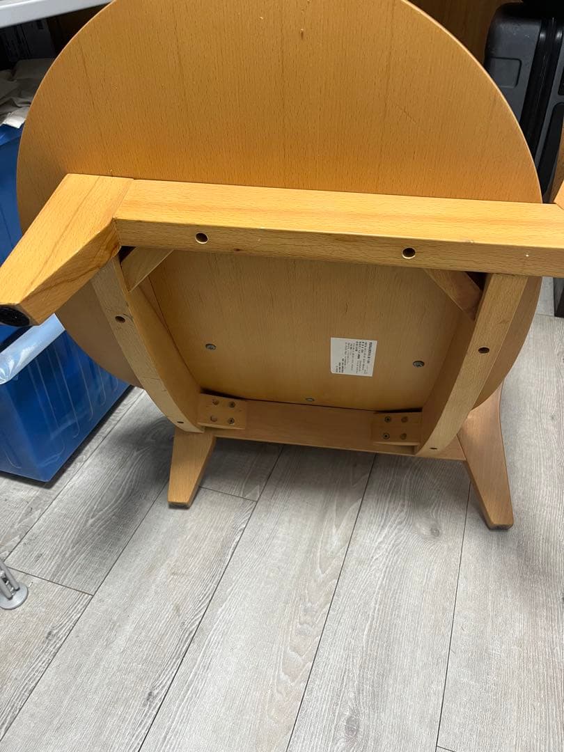 限定値下！　abodeナチュラルウッド ローチェア 北欧風 デザイナーズ