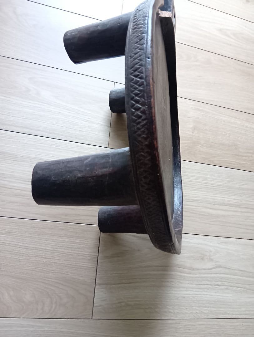 アフリカ　エチオピア　アンティーク　コーヒーテーブル